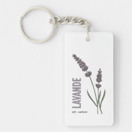 Lavande est. Nature Sleutelhanger