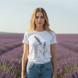 Lavande est. Nature T-shirt
