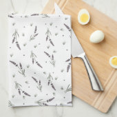 Lavande est. Nature Theedoek (Quarter Fold)