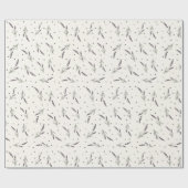 Lavande flowers cadeaupapier (Vlak)