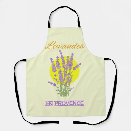 Lavande in de Provence Schort (Voorkant)