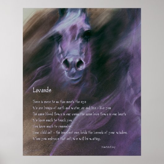 Lavande-inspiratie Poster (Voorkant)