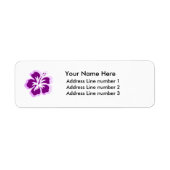 lavander bloem Label (Voorkant)
