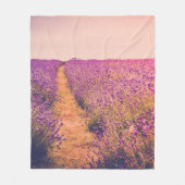 Lavander Fleece Deken (Voorkant)