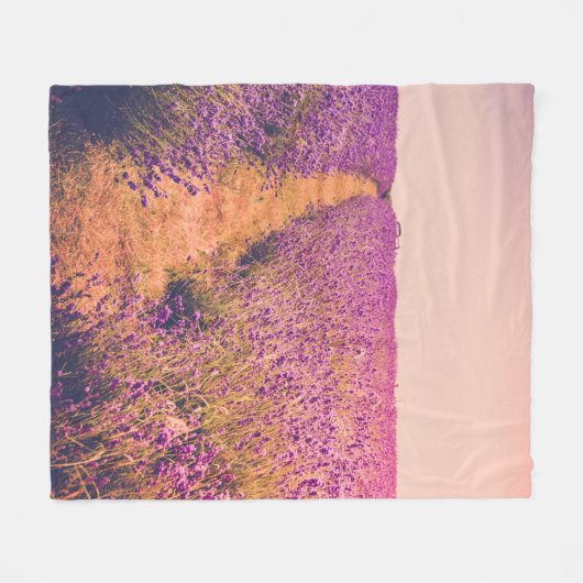 Lavander Fleece Deken (Voorkant (Horizontaal))
