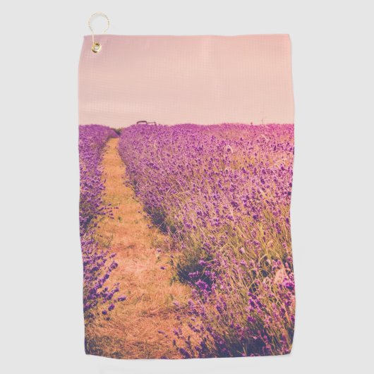 Lavander Golfhanddoek (Voorkant)
