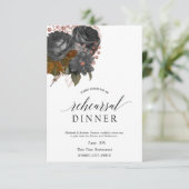 Lavander Groen repetitie diner Kaart (Staand voorkant)