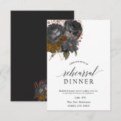 Lavander Groen repetitie diner Kaart (Voorkant / Achterkant)