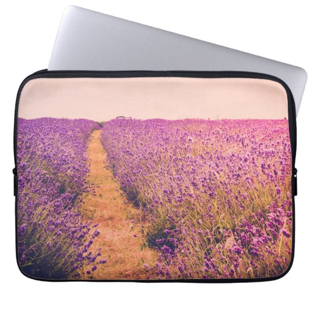 Lavander Laptop Sleeve (Voorkant)