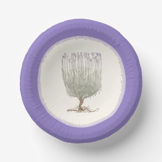Lavander Papieren Kommen (Voorkant)