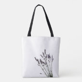 Lavander-Tas Tote Bag (Achterkant)