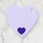 Lavandula Lavender Bunch Herb Paarse bloemtuin Bedankjes Labels (Achterkant)