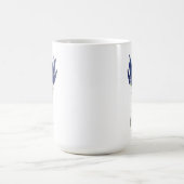 Lavandula Lavender Bunch Herb Paarse bloemtuin Koffiemok (Center)