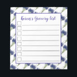 Lavandula Lavender Bunch Herb Paarse bloemtuin Notitieblok<br><div class="desc">Het ontwerp is voorzien van een originele markeerafbeelding van een hoop paarse lavendel, een tuinnietje dat populair is als sierkruid en keukenkruid. Als verse, gedroogde en essentiële olie in de geneeskunde en cosmetica is de meerjarige lavendel (lavandula) bekend om zijn geurig geur. Dit bloemontwerp is ook beschikbaar op andere producten....</div>