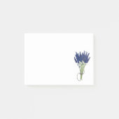 Lavandula Lavender Bunch Herb Paarse bloemtuin Post-it® Notes (Voorkant)