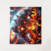 lavastemonster wandkleed (Voorkant)