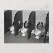 Lavatory Facilities, 1943 Briefkaart (Voorkant)