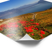Lavaux, Vaud, Zwitserland Foto Afdruk (Hoek)