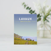  Lavaux Vineyards Zwitserland Reis Briefkaart (Staand voorkant)
