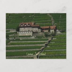 Lavaux, Zwitserland Briefkaart