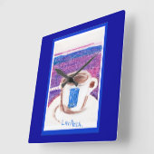 LaVazza Clock Vierkante Klok (Hoek)