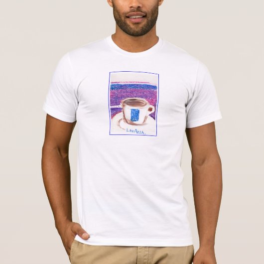 lavazza koffiekop t-shirt (Voorkant)