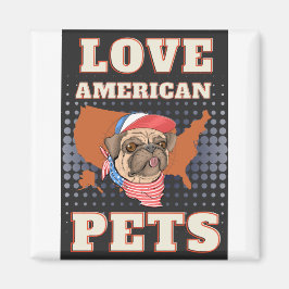 LAVE AMERIKAANSE PETS MAGNEET