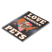 LAVE AMERIKAANSE PETS NOTITIEBOEK (Linkerzijde)