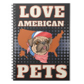 LAVE AMERIKAANSE PETS NOTITIEBOEK (Voorkant)