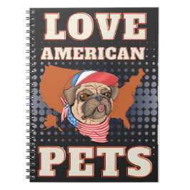 LAVE AMERIKAANSE PETS NOTITIEBOEK