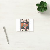 LAVE AMERIKAANSE PETS POST-IT® NOTES (Kantoor)