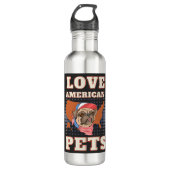 LAVE AMERIKAANSE PETS WATERFLES  (Voorkant)