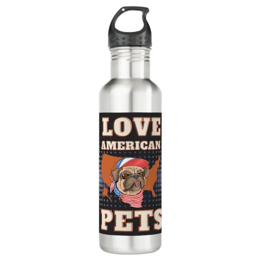 LAVE AMERIKAANSE PETS WATERFLES  (Voorkant)