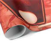 LAVE (Big Red Lettering) Cadeaupapier (Rol Hoek)