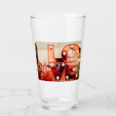 LAVE (Big Red Lettering) Glas (Voorkant)