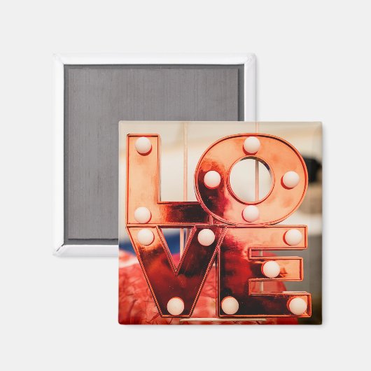 LAVE (Big Red Lettering) Magneet (Voorkant / Achterkant)