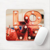 LAVE (Big Red Lettering) Muismat (Met muis)