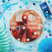 LAVE (Big Red Lettering) Papieren Bordje (Feest)