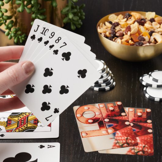 LAVE (Big Red Lettering) Pokerkaarten (Insitu)