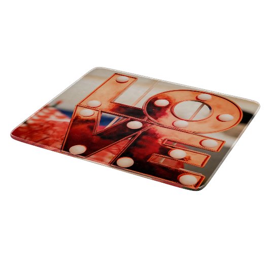 LAVE (Big Red Lettering) Snijplank (Hoek)