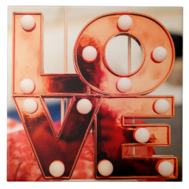 LAVE (Big Red Lettering) Tegeltje