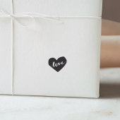 LAVE Inscripted Heart Stamp Rubberstempel