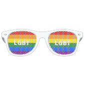 LAVE IS LAGE RETRO SUNGLASSEN RETRO ZONNEBRIL (Voorkant)