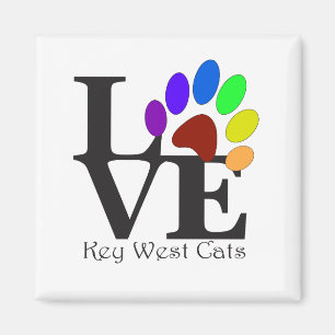 LAVE Key West Cats Magnet
