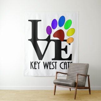 LAVE Key West Cats Wandkleed