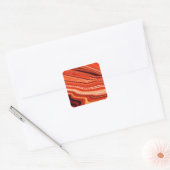 lavekoppen vierkante sticker (Envelop)