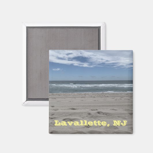 Lavellette, NJ Magneet (Voorkant / Achterkant)