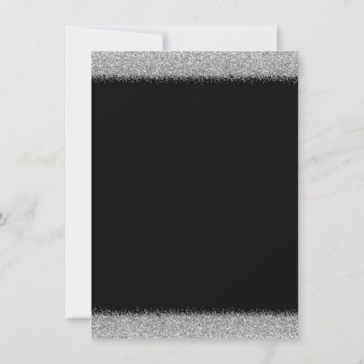 Lavend Paarse Zwart Zilver Etnisch Meisje Baby sho Kaart (Achterkant)