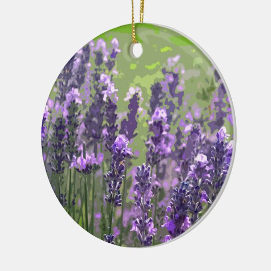 LAVENDAR 1 KERAMISCH ORNAMENT (Links)