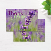 Lavendar · Bedankt Profilecard Visitekaartjes (Bureau)